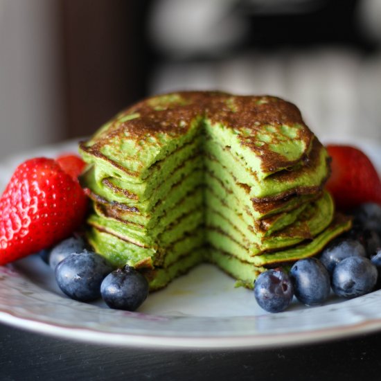 Healthy Spinach Pancakes