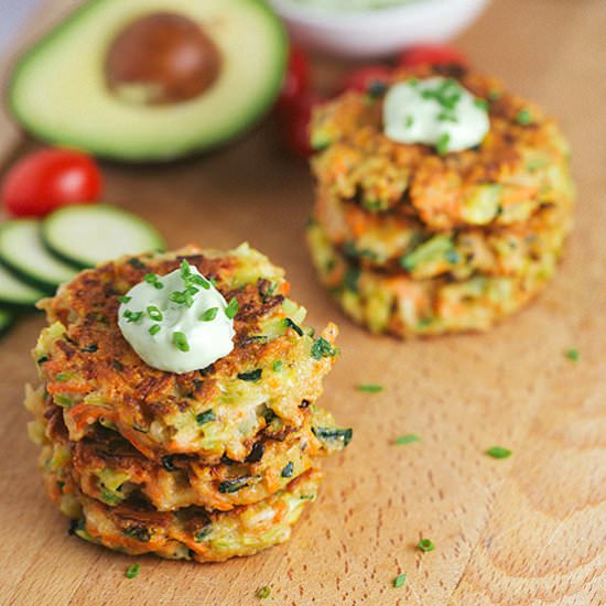 Crispy Vegetable Fritters