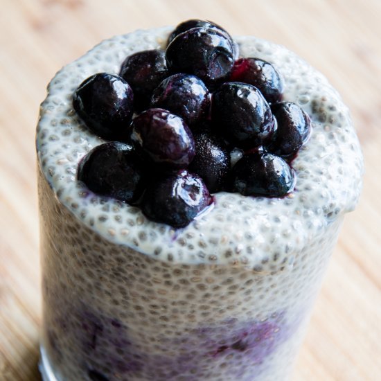 Blueberry Chia Pudding