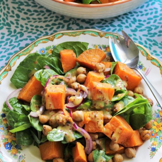 Sweet Potato & Chickpea Salad