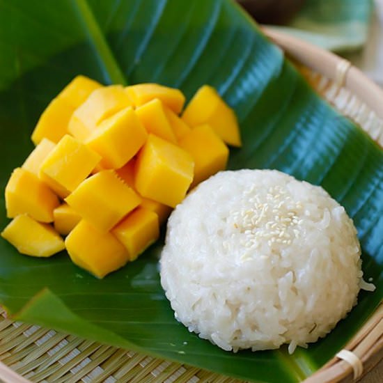 Mango sticky rice