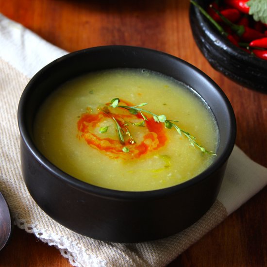 Japanese Pumpkin Kabocha Soup