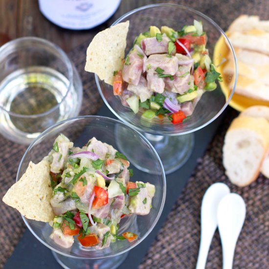 Ahi Tuna Ceviche