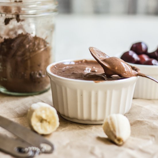 Chocolate Cherry Almond Ice Cream