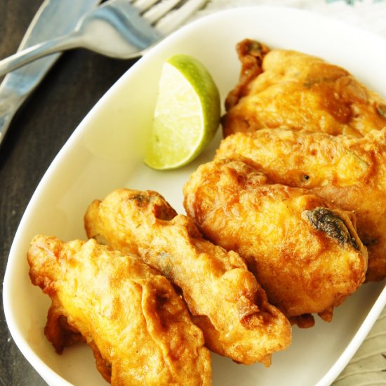 Fish Pakora or Indian Fish Fingers