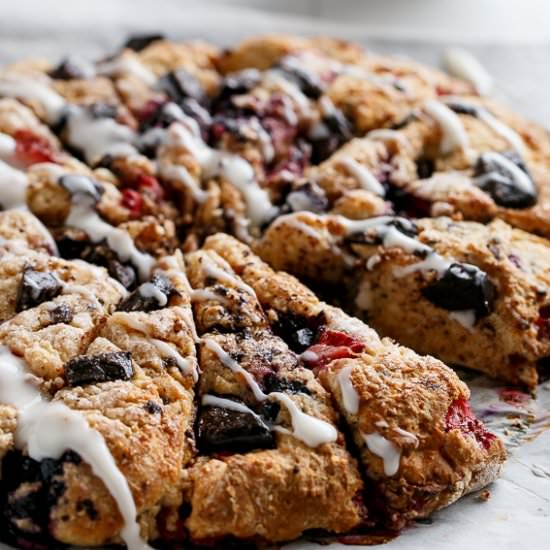 Mixed Berry Scones