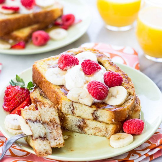 Cinnamon Swirl French Toast