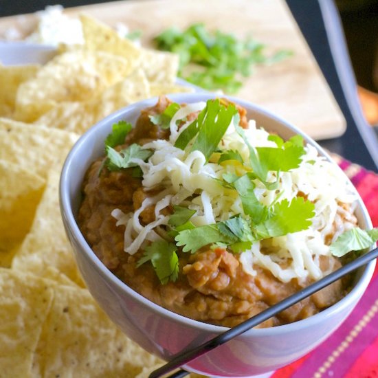 Tim’s Pinto Bean Pork Dip