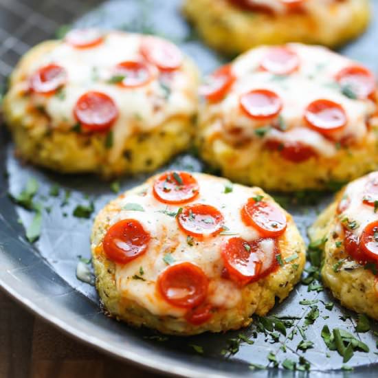 Mini Cauliflower Pizzas