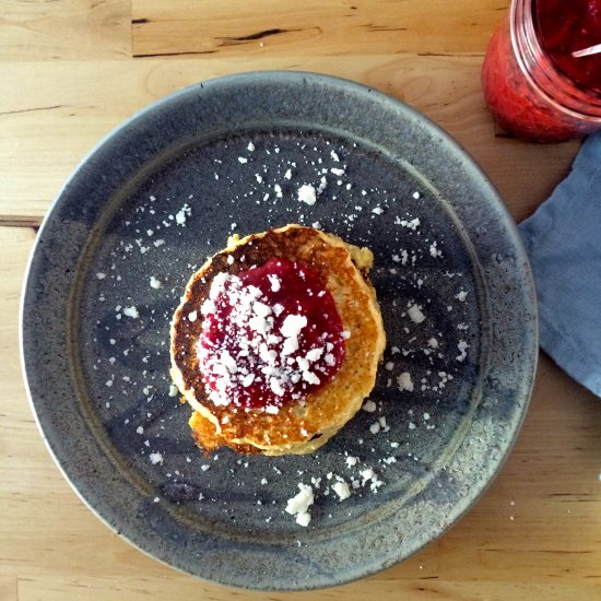 Lemon Ricotta Pancakes