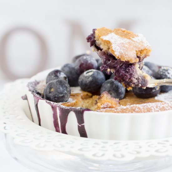 Blueberry & Coconut Cake Dessert