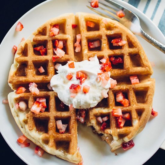 Decadent Belgian Waffles