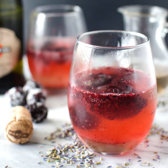 Lavender Blackberry Cocktail