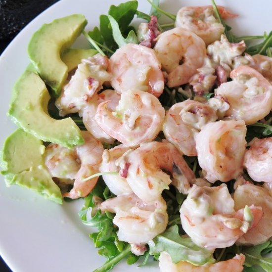 Shrimp Salad Avocado Ranch Dressing