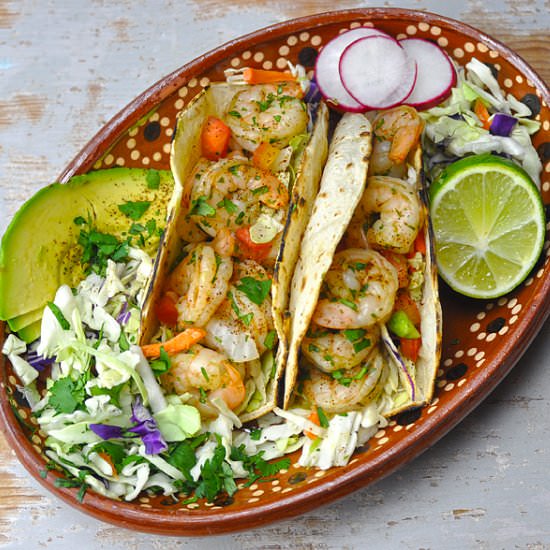 Fresh Shrimp Tacos