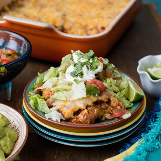 Easy Mexican Chicken Casserole