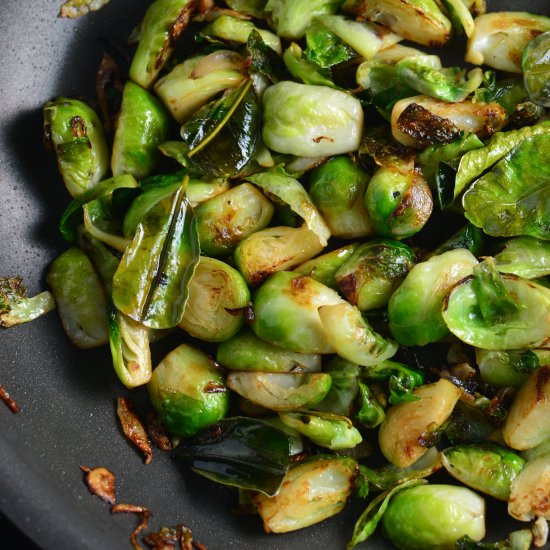 Southeast Asian Brussel Sprouts