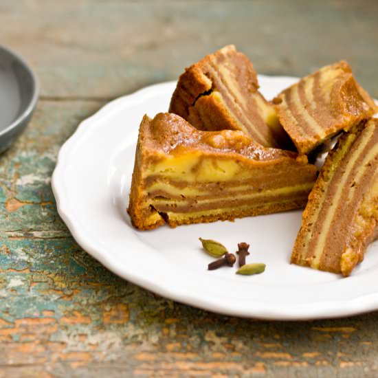 Indonesian Layer Cake: Spekkoek