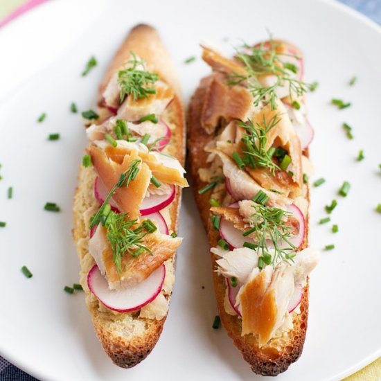 Smoked Trout Tartine