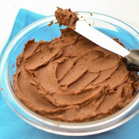 Fudgy Chocolate Buttercream