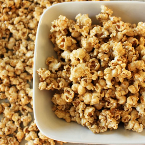 Homemade Caramel Corn