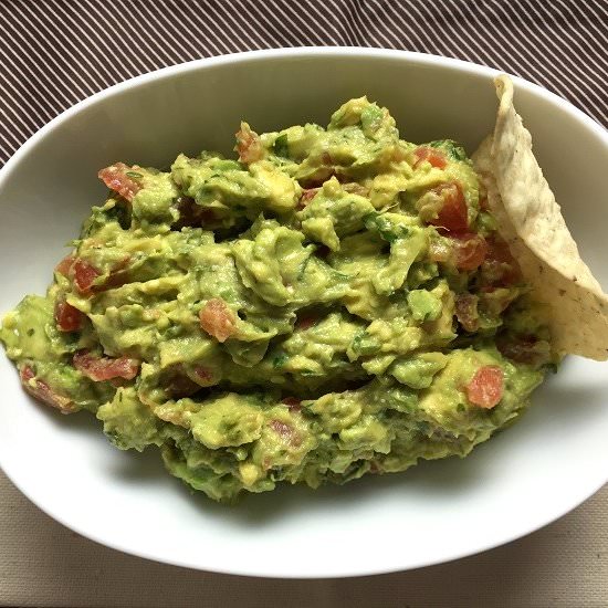 Chunky Guacamole Recipe