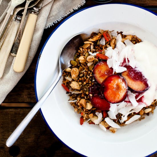 Chai Spiced Paleo Granola