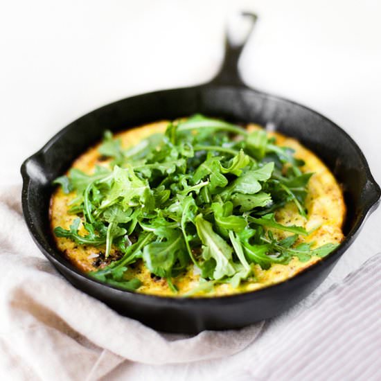 Tomato & Goat Cheese Frittata