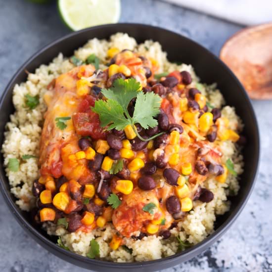 Mexican Chicken with Couscous