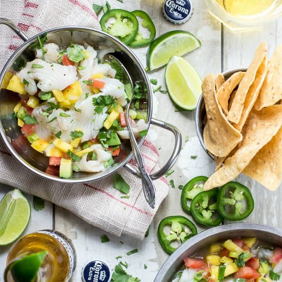 Mango Jalapeno Ceviche