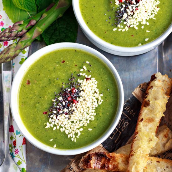 Spring Greens Soup