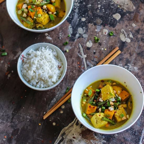 Sweet Potato & Tofu Curry