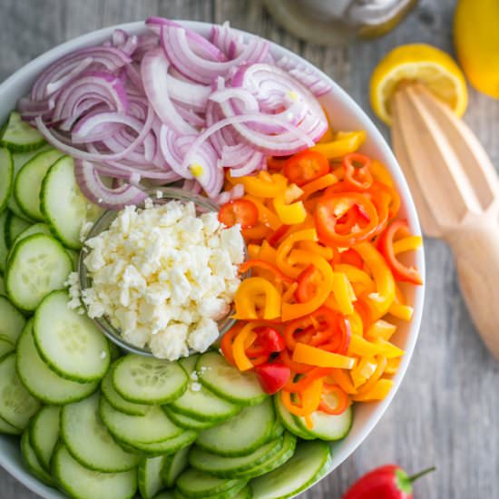 Cucumber Feta Salad