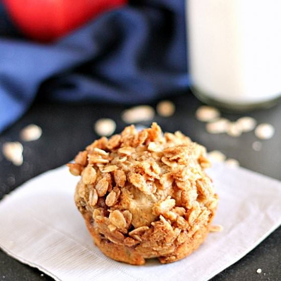 Whole Wheat Apple Muffins