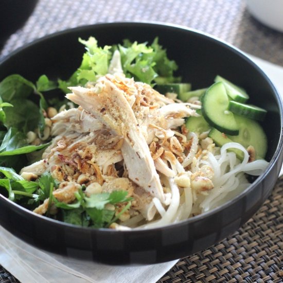 Vietnamese Chicken Noodle Salad