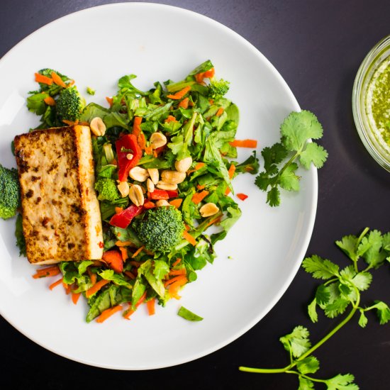 Tofu Thai Chopped Salad