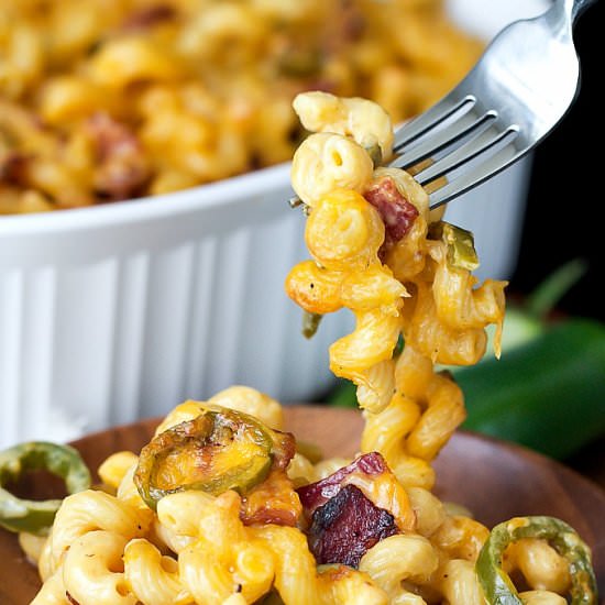 Bacon Jalapeño Macaroni and Cheese