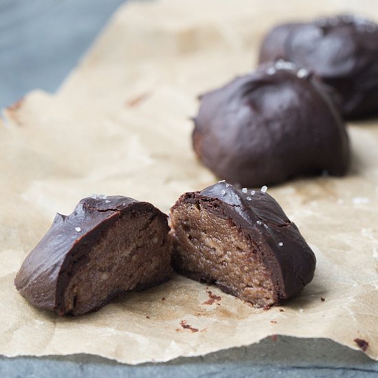 Chocolate Nut Butter Bites (gf) (v)