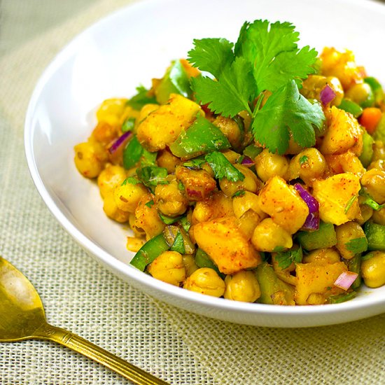 Chick Pea & Mango Summer Salad