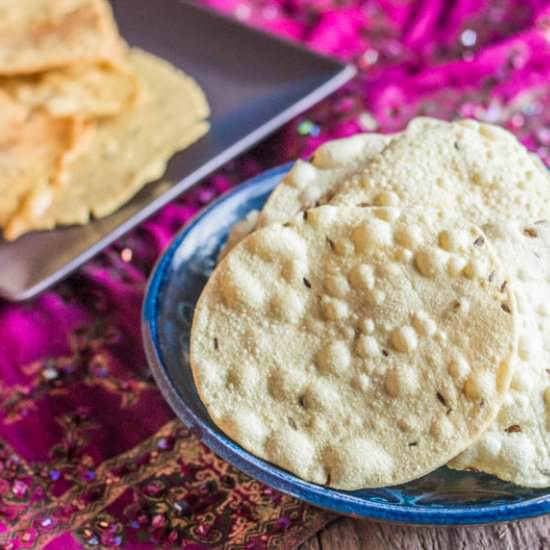 Homemade Papadums From Scratch