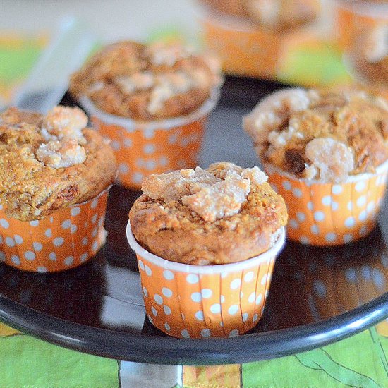 Eggless banana muffins