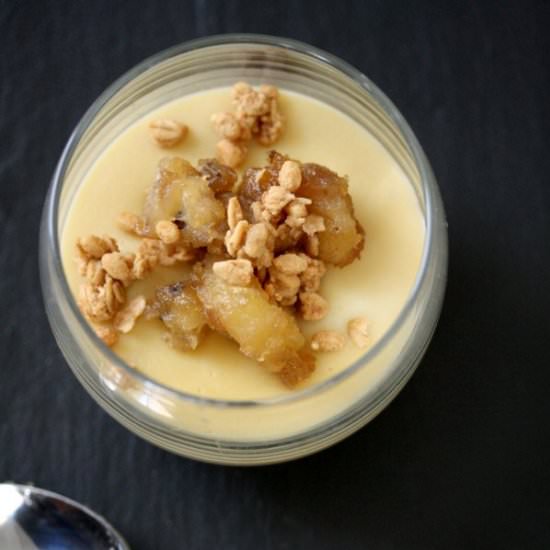 Banana Pudding w/ Maple-Rum Compote