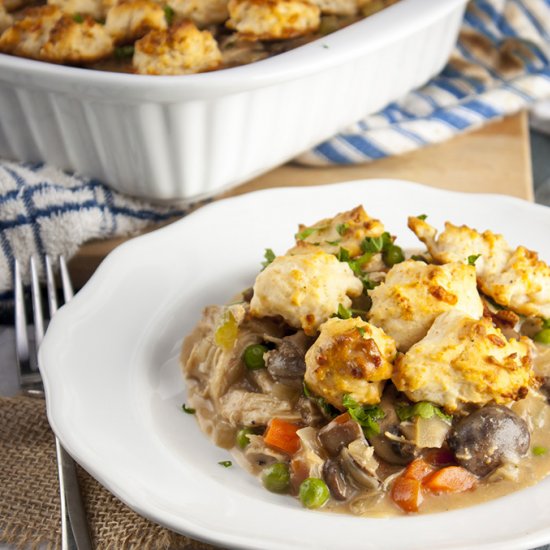 Skinny Chicken Pot Pie