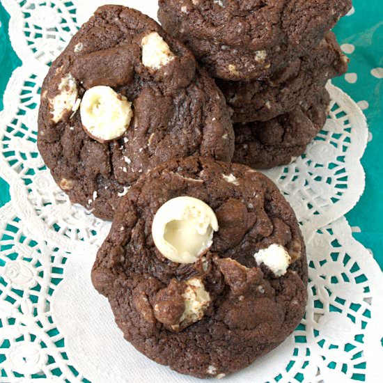 Chocolate Aero Bubbles Cookies