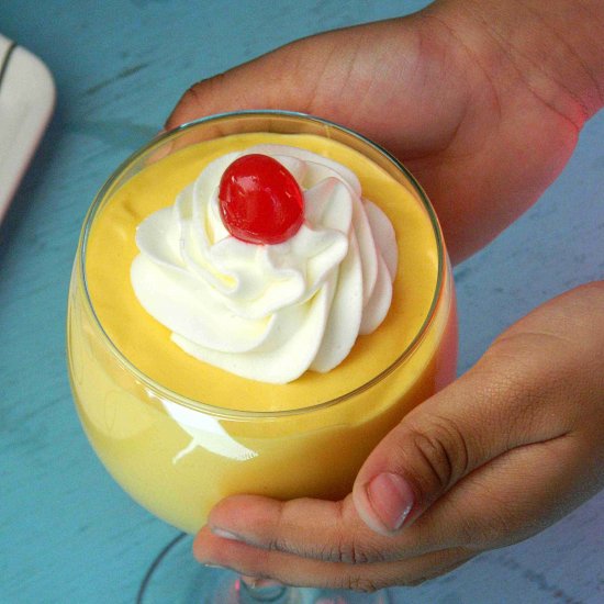 Eggless Mango Mousse