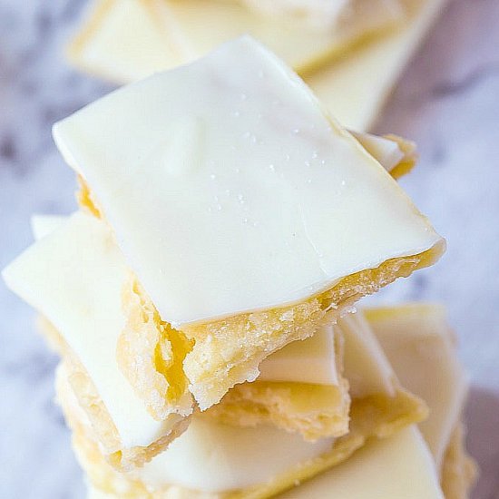 Clean No Bake Salted Vanilla Slice