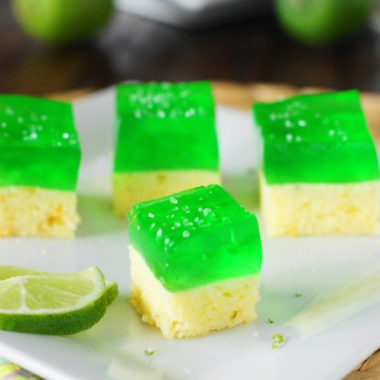 Margarita Cake-n-Jello Shots