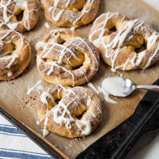 Cardamom Sugar Soft Pretzels