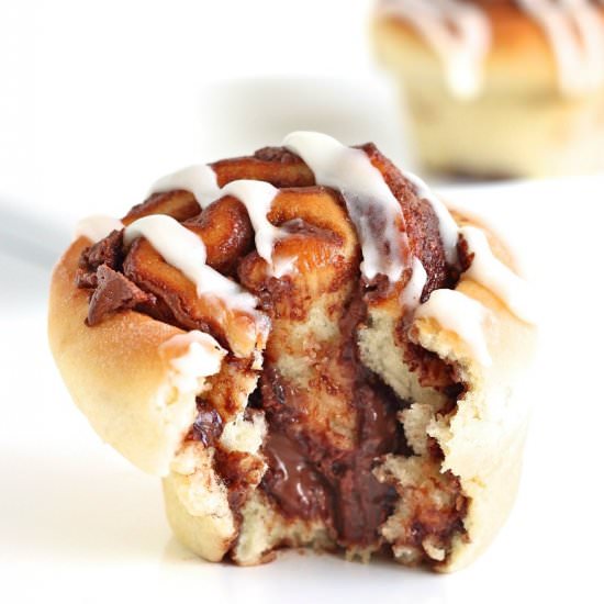 Nutella Roll Muffins