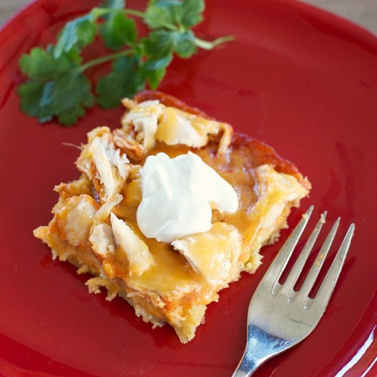 Chicken Tamale Casserole